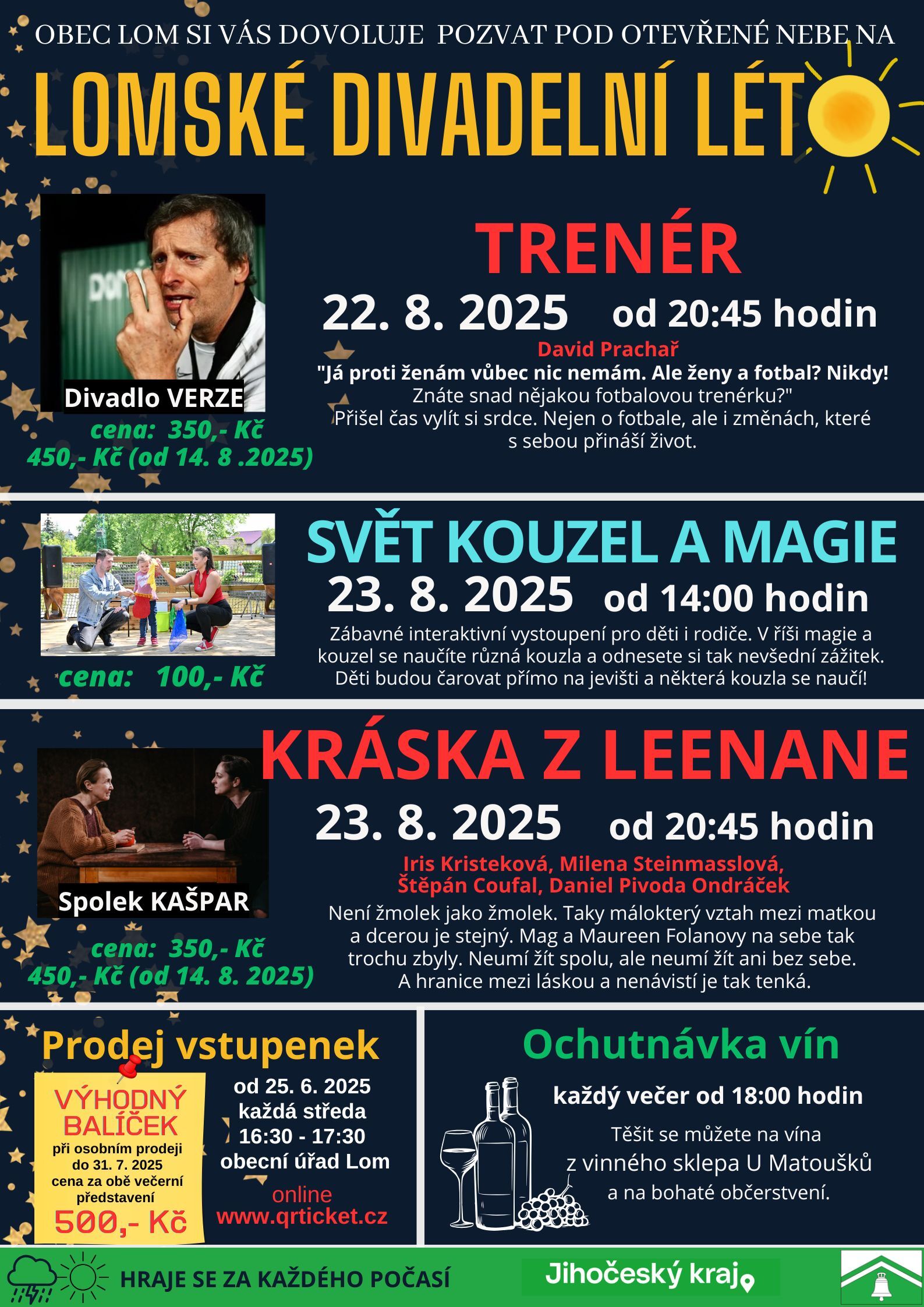 Lomské divadelní léto 2025