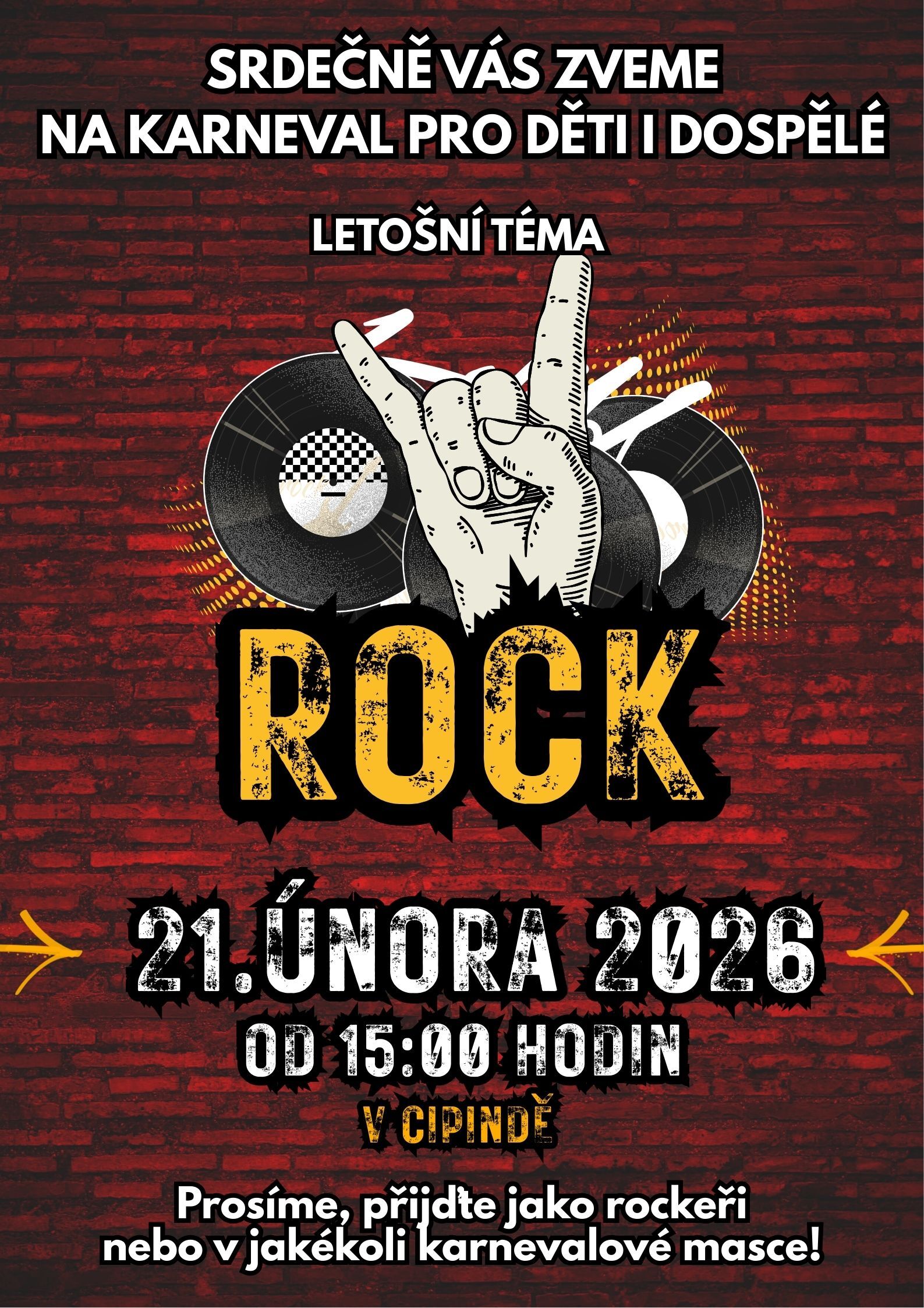 Karneval pro děti i dospělé