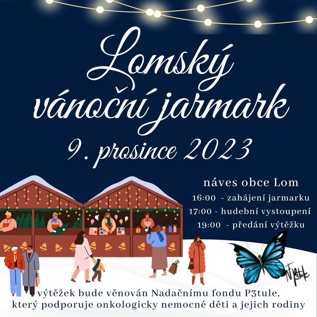 Lomský vánoční jarmark - 9. 12. 2023